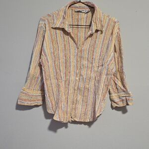 Cotton On Multicolor Striped Shirt